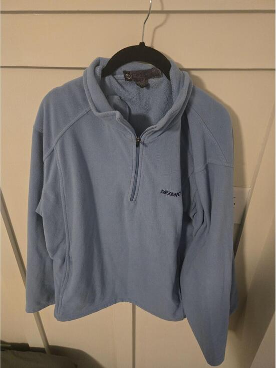 Element Other - Element Ash City Sky Blue Fleece Women's Quarter-Zip Pullover Size XL
